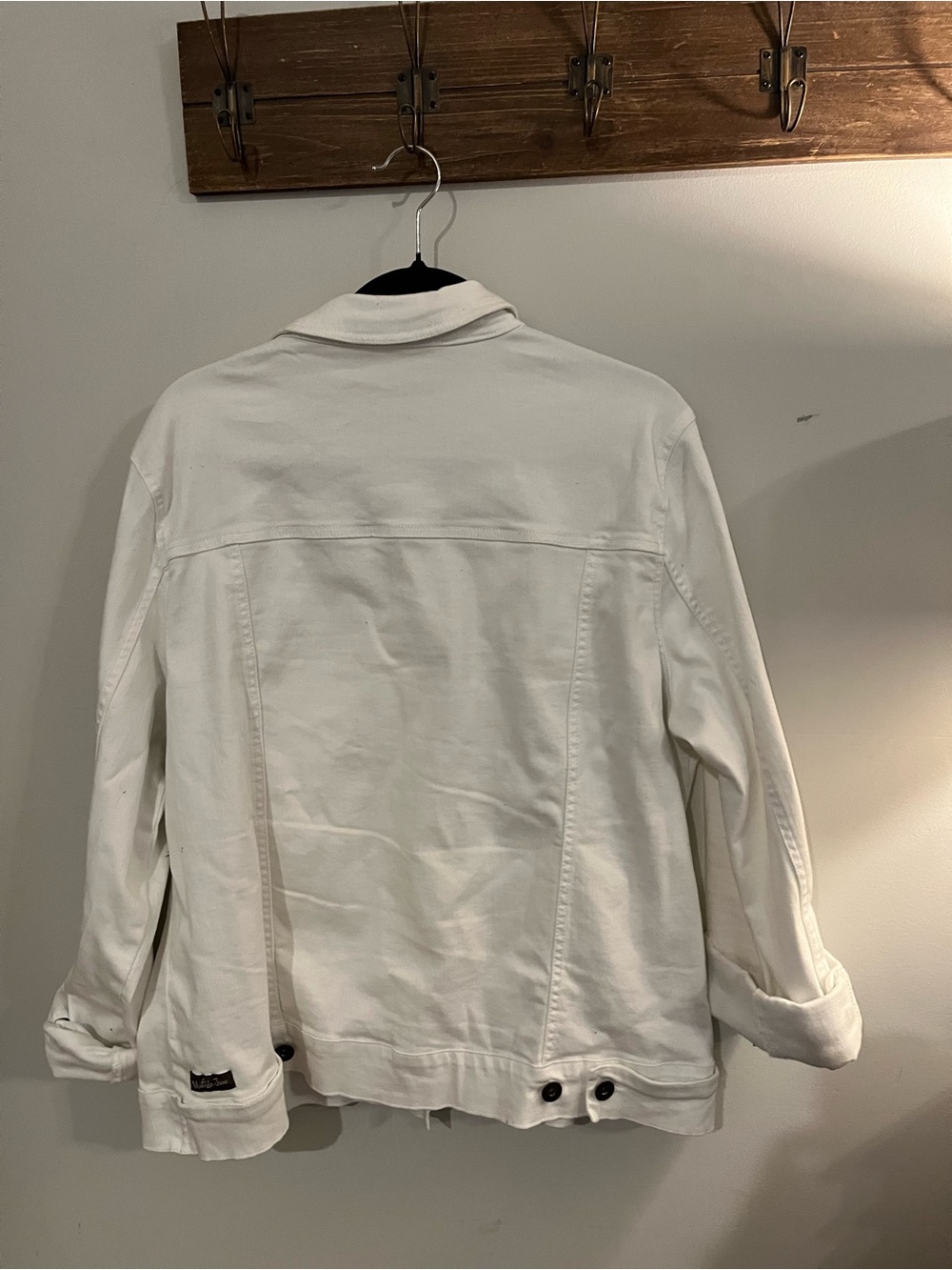Matilda Jane White Women's Jean Jacket - Picture 3 of 3